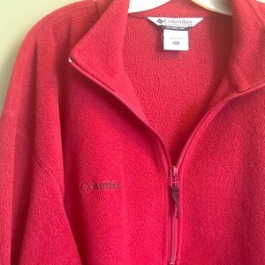 Columbia Fleece Pullover jacket, size XXL